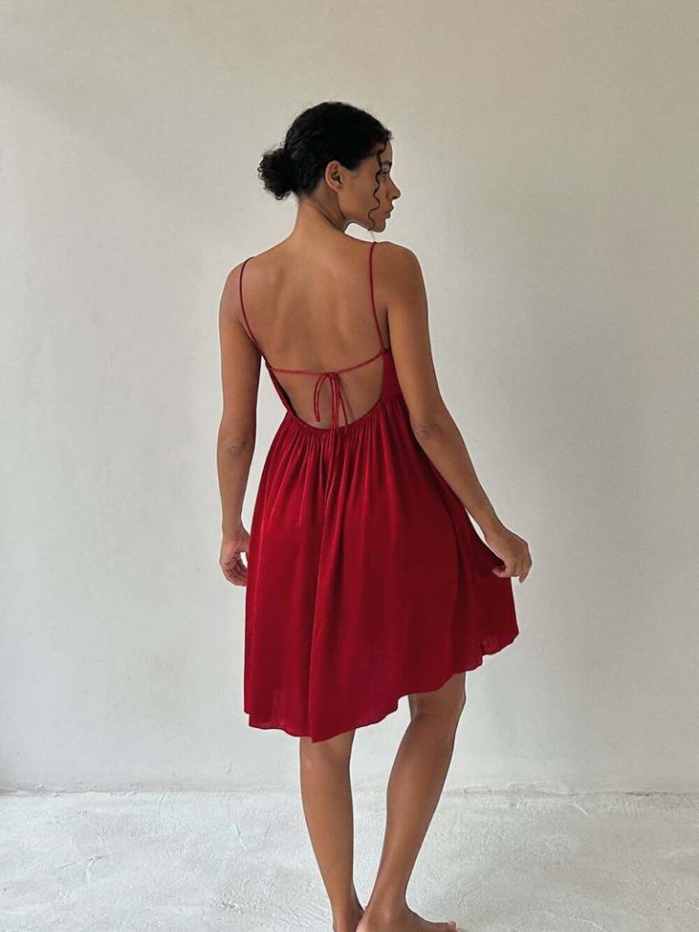 Bahhgoose Mini Rio Dress - Cherry - Picture 5 of 5